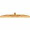 Ekena Millwork Portland Rough Sawn Timber Gable Bracket, Western Red Cedar, 60"W x 10"H x 4"D x 4"F, 4/12 Pitch GBW060X10X0404POR00RWR - alternate 5